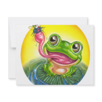Frog invitations