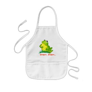 Frog Kids Apron apron