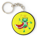 Frog King Keychain keychains