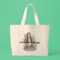 "Frog Lady" Reusable Shopping Bag bags