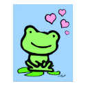 Frog Love Poster posters