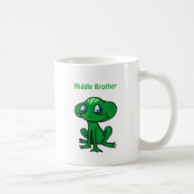 frog middle brother mug
