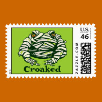 Frog Mummy stamps