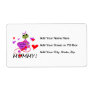 Frog New Mommy Gifts Personalized Shipping Label