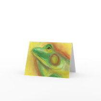 Frog Notecard by forestlaurel Frog Notecard