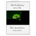Frog on a Leaf Card #1 - Vertical