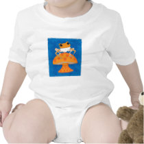 frog on mushroom t-shirts by jtgauntt frog on mushroom t-shirts