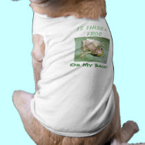 Frog On My Back? pet clothing