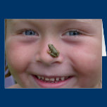 frog on nose cards