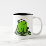 Frog on Rock Mug