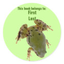 Frog Overhead stickers