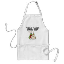 Frog Pastry Chef Tshirts and Gifts Apron