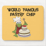 Frog Pastry Chef Tshirts and Gifts mousepads