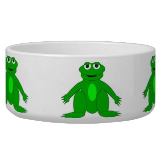 Frog Pet Bowl petbowl