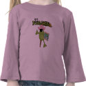 Frog Pirate Girl Tshirts and Gifts shirt