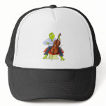 Frog Plays Cello Hats