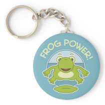 Frog Power Keychain