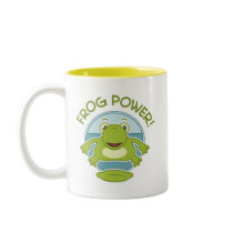 Frog Power Coffee Mugs