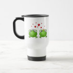 Frog Prince and Frog Princess, with hearts. Coffee Mugs