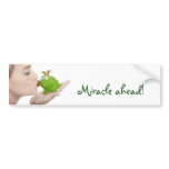 Frog prince bumper sticker