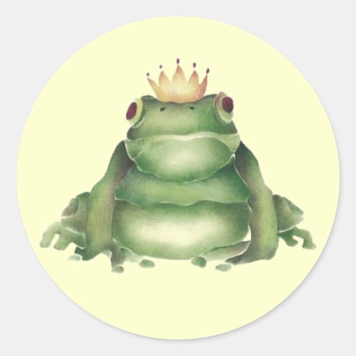 frog-prince-charming-sticker-zazzle