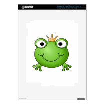 Frog Prince. Happy Frog. Ipad 3 Decals