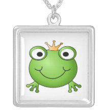 Frog Prince. Happy Frog. Jewelry
