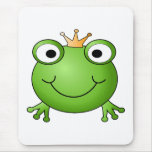 Frog Prince. Happy Frog. Mousepads