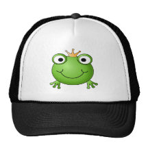Frog Prince. Happy Frog. Trucker Hats