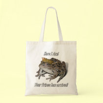 Frog Prince - "Here I Am" bags
