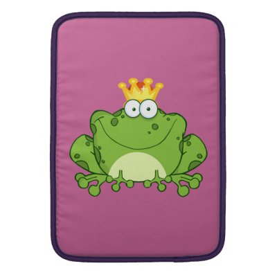 Frog Prince Macbook Air Sleeves Rickshaw_sleeve Frog Prince Macbook Air Sleeves Rickshaw_sleeve