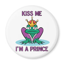 Frog Prince magnets by alternateworlds Frog Prince magnets