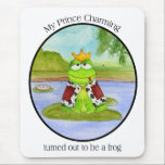Frog Prince Mousepad mousepads
