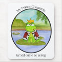 Frog Prince Mousepad