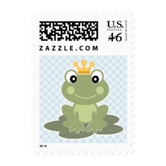 Frog Prince Postage Stamps