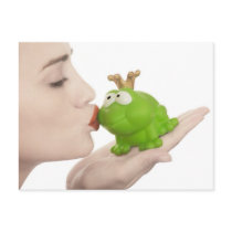 Frog prince post card