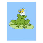 Frog Prince Postcard