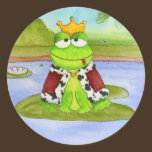 Frog Prince Sticker stickers