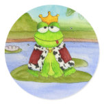 Frog Prince Sticker