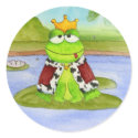 Frog Prince Sticker