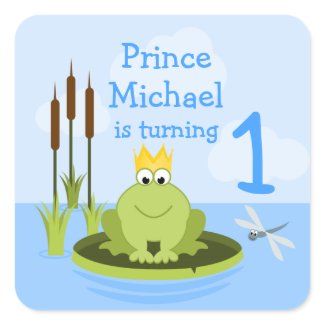 Frog Prince Stickers sticker