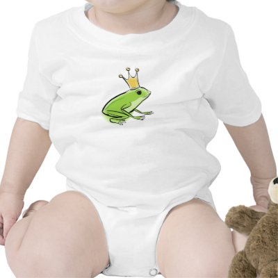 Frog Prince Tshirt by slinky789