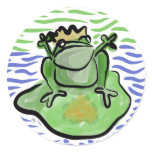 Frog Prince Valentine Sticker
