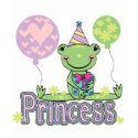Frog Princess Birthday Tshirts and Gifts