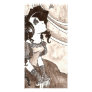 Frog Princess Ink Photo Greeting Card