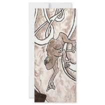 Frog Princess Ink rack cards