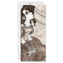 Frog Princess Ink rack cards