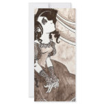 Frog Princess Ink Rack Card Design