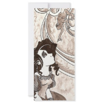 Frog Princess Ink rack cards