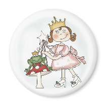 Frog Princess magnets by girl_stuff Frog Princess magnets
